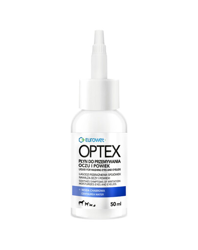 EUROWET Optex 50 ml oční výplach pro psy a kočky