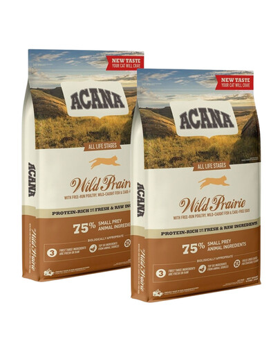 ACANA Wild Prairie Cat 2x4,5 kg granule pro kočky