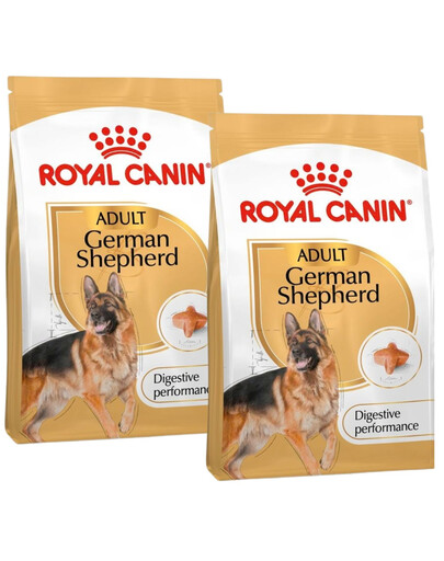 ROYAL CANIN German Shepherd Adult 2x15 kg suché krmivo pro dospělé psy plemene německý ovčák