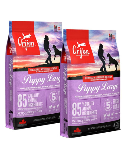 ORIJEN Puppy Large 2x6 kg