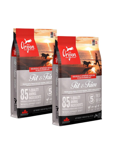 ORIJEN Fit & Trim Dog 2x6 kg