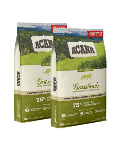ACANA Grasslands Cat 2x4,5 kg