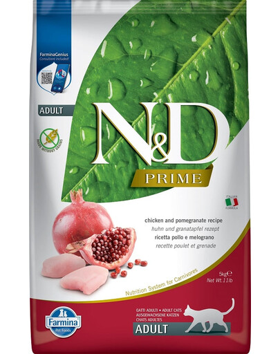 N&D Chicken & pomegranate adult cat 5 kg