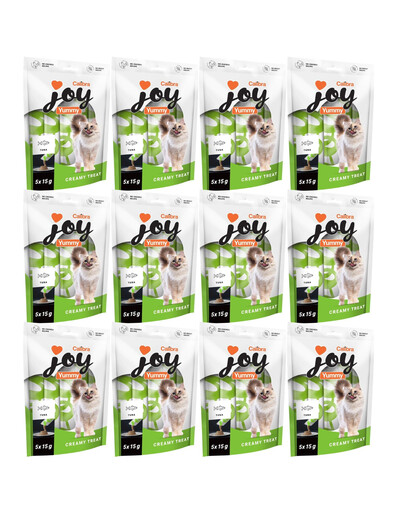 CALIBRA Joy Cat Yummy Tuna Treat 60x15 g s tuňákem, krémová pasta pro kočky
