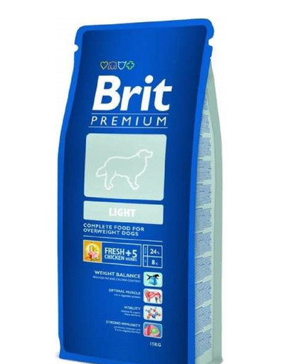 BRIT Premium Dog Light 15kg