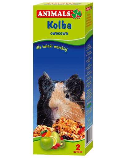 ANIMALS Kolba owocowa 2 szt. dla świnki morskiej