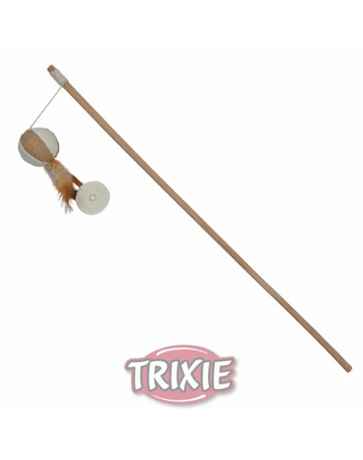 TRIXIE Udička koule s peřím 50 cm