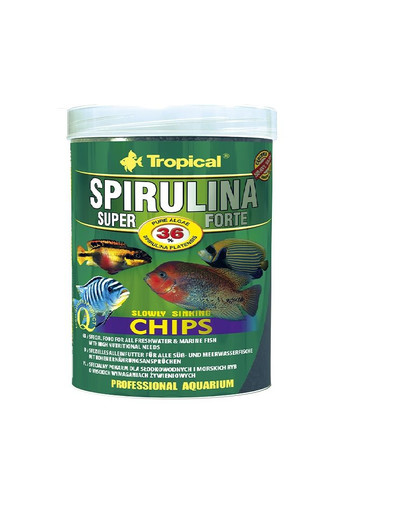 TROPICAL Super Spirulina Forte Chips  tuba 52 g / 100 ml