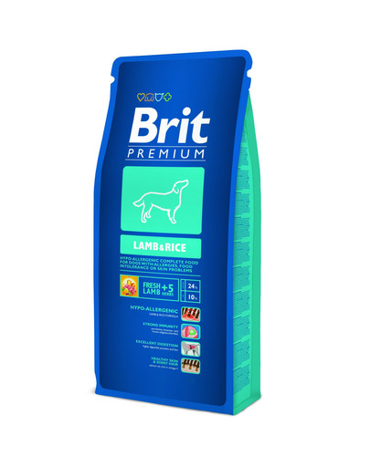 BRIT Premium Dog Lamb&Rice 3kg