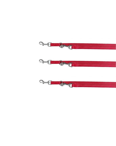 TRIXIE Premium Vodítko regulovatelné ( L-XL) 2 m/25 mm červené