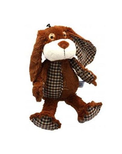 HAPPY PET Pluszowy królik w kratkę