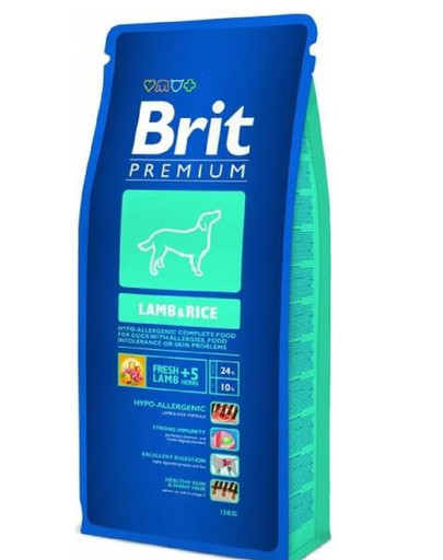 BRIT Premium Dog Lamb&Rice 15kg