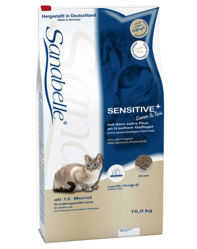 BOSCH Sanabelle sensitive l jehněčí 10 kg