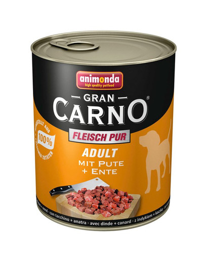 ANIMONDA Grancarno Krůtí a kachna 400g