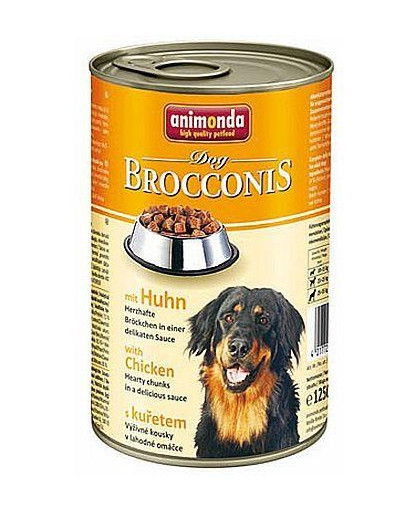 ANIMONDA Brocconis konzerva pro psa 1.25 kg kuře / zelenina