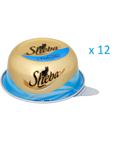 SHEBA Fileciki z tuńczyka 80 g x12