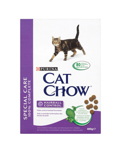 PURINA Cat Chow Special Care Hairball Control 0.4 kg