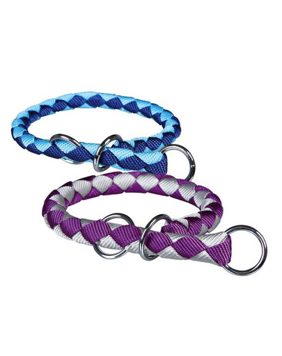 TRIXIE Obojek "Cavo" , M-L, 43-51 cm fialové