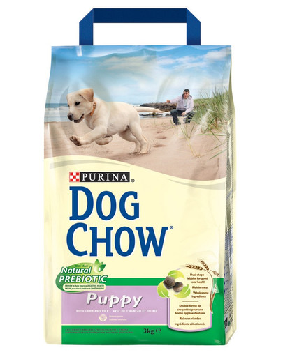NESTLE Purina dog chow puppy lamb & rice 3 kg