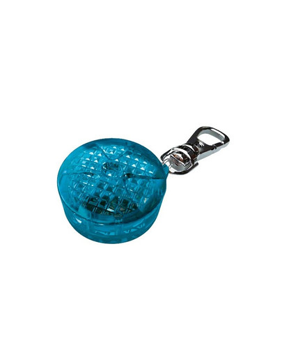 TRIXIE Blikací přívěšek pro psa 3.5 cm nebesky modrý