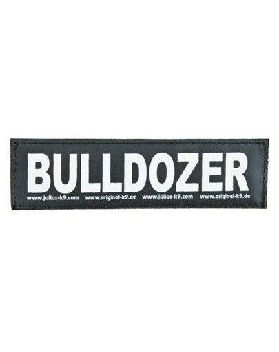 TRIXIE Julius-K9 velcro stickers. s. bulldozer