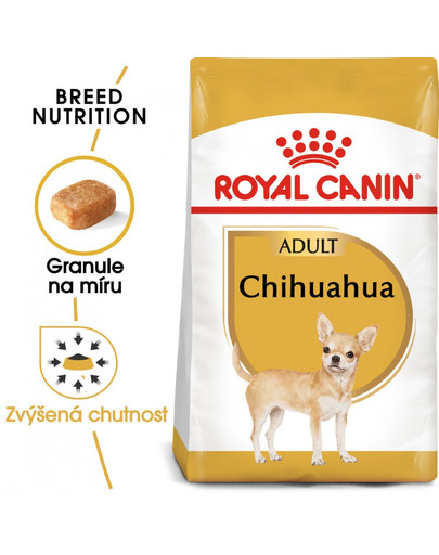 ROYAL CANIN Chihuahua Adult 1.5 kg granule pro dospělou čivavu