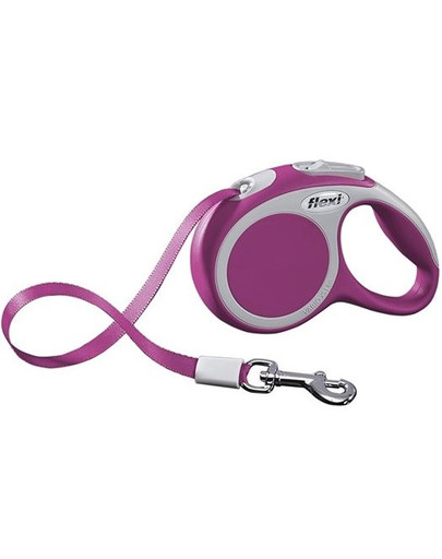 FLEXI Vodítko Vario XS  3m růžové