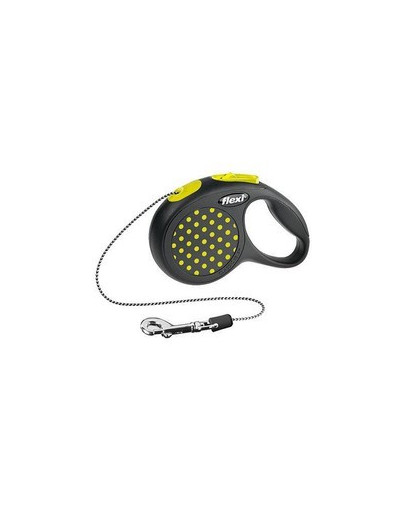 FLEXI Vodítko Design XS lanko 3 m žluté