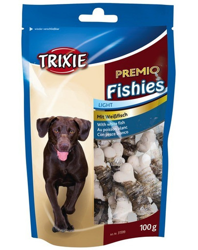 TRIXIE Premio Fishies pamlsek s rybou 100 g