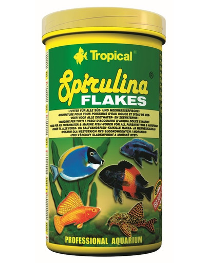 TROPICAL Spirulina flakes tuba 250 ml/50g