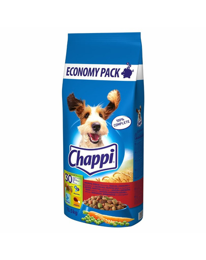 CHAPPI Wołowina, Drób, Warzywa 13.5 KG
