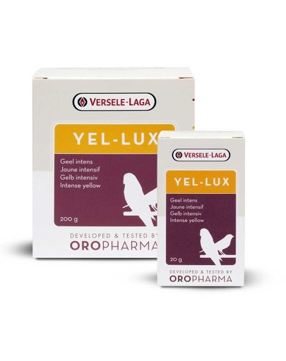 VERSELE-LAGA Yel-Lux - přírodní žluté barvivo pro ptáky 200 g