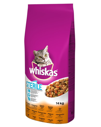 WHISKAS Sterile kurczak 14kg