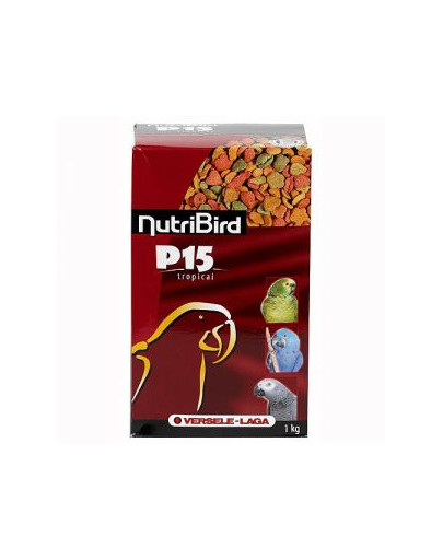 VERSELE-LAGA Nutribird P15 Tropical Maintenance 1 kg - granulát pro velké papoušky
