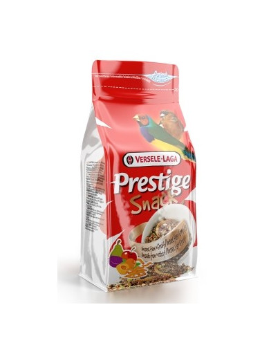 VERSELE-LAGA Prestige Snack Finches 125 g - Ovocný pamlsek s hmyzem pro tropické ptáky