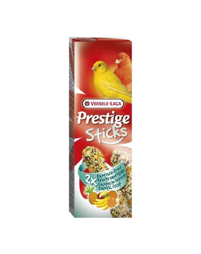 VERSELE-LAGA Prestige Sticks Canaries Exotic Fruit 60 g - exotické ovoce pro kanárky