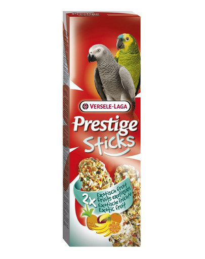 VERSELE-LAGA Prestige Sticks Parrots Exotic Fruit 140 g - ovoce