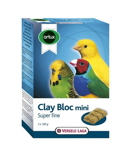 VERSELE-LAGA Clay Bloc Mini 540 g  minerální kámen pro ptáky