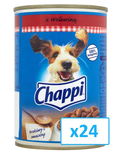 CHAPPI hovězí 0.4 kg x24
