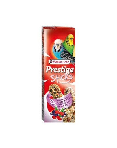 VERSELE-LAGA Prestige Sticks Budgies Forest Fruits 60 g  jahoda