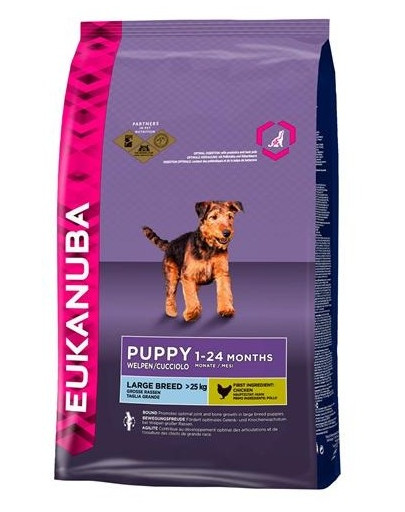 EUKANUBA Puppy & junior large 15 kg