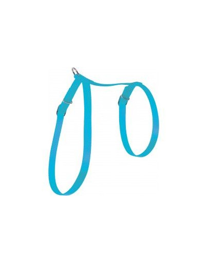 ZOLUX Postroj pro psy pro kočku Nylon 10 mm tyrkysový