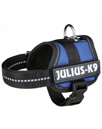 TRIXIE Postroj pro psy julius-k9  XL 82–118 cm nebesky modrý