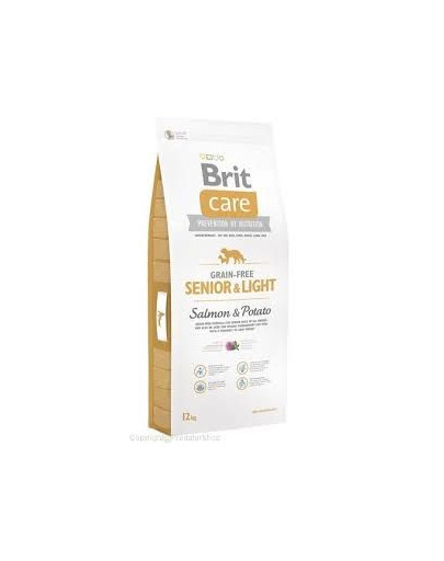BRIT Care Grain-Free Senior&Light Salmon & Potato 12kg