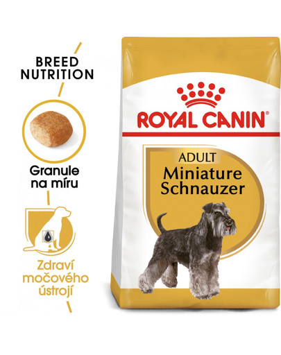 ROYAL CANIN Schnauzer Adult  500g granule pro dospělého knírače