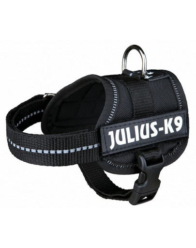TRIXIE Postroj pro psy Julius-K9 postroj M - L 58–76 cm černý