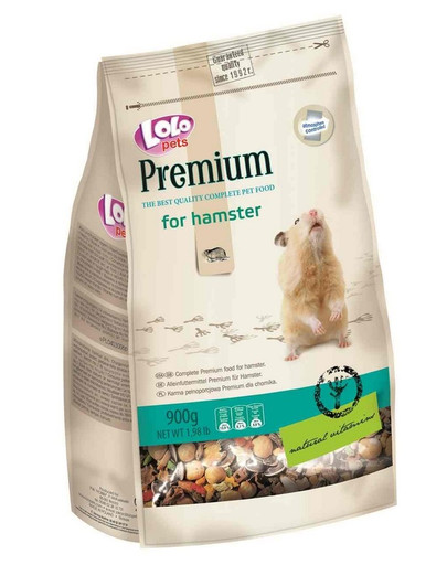 LOLO PETS Premium křeček 0,9 kg