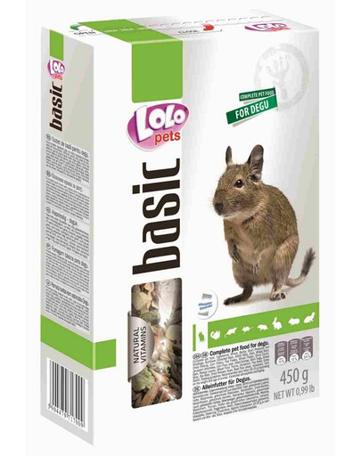 LOLO PETS krmivo pro osmáky 0,45kg