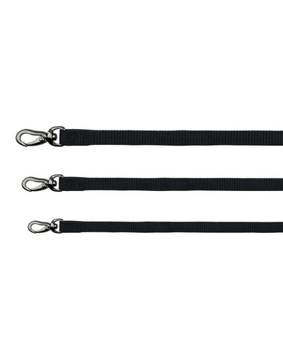 TRIXIE Vodítko Experience, L–XL: 1.00 M/25 mm, černé