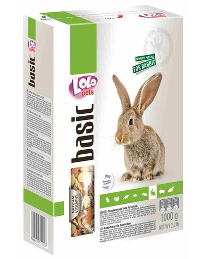 LOLO PETS krmivo pro králíka 1kg